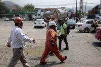 20240523. Tuxtla. Maestros de la CNTE tomas las instalaciones de Pemex en el poniente de la capital del estado de Chiapas