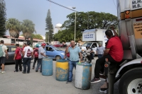 20240523. Tuxtla. Maestros de la CNTE tomas las instalaciones de Pemex en el poniente de la capital del estado de Chiapas