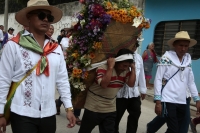 20241014. Tuxtla. Inicia el Recorrido Zoque correspondiente a la Virgen de Copoya hacia Tuxtla Gutiérrez.