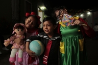 20250112. Chiapa de Corzo. La Chuntá sale vestida de noche para celebrar la Fiesta Grande de Enero.