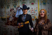 20250112. Chiapa de Corzo. La Chuntá sale vestida de noche para celebrar la Fiesta Grande de Enero.