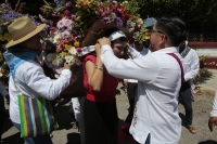 20251023. Tuxtla. Esta mañana termina el ciclo de 10 días del recorrido de las Vírgenes Zoques de Tuxtla Gutiérrez, con lo que inicia el regreso