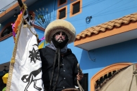 20260808. Chiapa de Corzo. Los Jinetes de San Domingo, se preparan para iniciar el recorrido de los Alférez y Nahuares esta tarde.