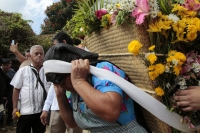 20261014. Tuxtla. inicio el recorrido de La Bajada De Las Vírgenes de Copoya durante las celebraciones de la Virgen del Rosario.