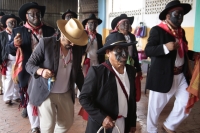 20260503. Tuxtla. Las imágenes de La Danza Zoque correspondiente a la celebración tradicional zoque en las festividades patronales de La Santa Cruz.