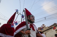 20260228. San Fernando. Zoque Blanco, la danza del tigre y El Monito se realiza dos semanas después del Carnaval Zoque sin Las Plebes.