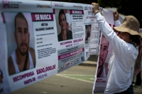 Madres Víctimas de Feminicidio y Desaparecidas realizan protestas este Día de Las Madres en la capital del estado de Chiapas.