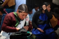 20260624. Tuxtla. Familias desplazadas de la comunidad Santa Martha en Chenalho piden ayuda humanitaria, justicia y reparación de daños en el conflicto con el municipio de Chalchihuitan.