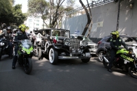 20250221. Cdmx. Las cenizas de la cantante Paquita la del Barrio inician su traslado hacia Garibaldi y a la Colonia Guerrero donde son homenajeadas por el gran público