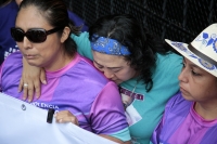 20261007. Tuxtla. Continua la Fundación Karla Velazco en las jornadas de protesta por la victimas de desaparecidos, agresiones y feminicidios en Chiapas.