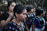 20250108. Tuxtla. Pobladores de la comunidad Nuevo Mitontic denuncian despojo y agresiones dentro del ejido de esta comunidad del estado de Chiapas.