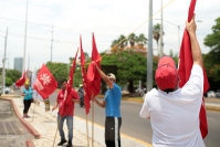 20260707. Tuxtla. El Mocri-Cnpa-Mn exige justicia por los hechos violentos en Amatan de hace 7 años.