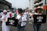 20251115. Tuxtla. La Marcha del Sombrero o Generación Z este medio día desde el parque Morelos-Bicentenario al Congreso de Chiapas.