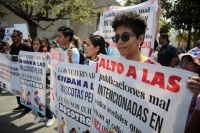 20250218. Tuxtla. Veterinarios de Chiapas se unen a las manifestaciones en México después del asesinato de medico zootecnista en Tultepec.