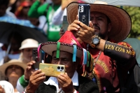 20250425. Tuxtla. José Francisco González, Nuevo Arzobispo de Tuxtla Gutiérrez durante su llegada a la capital del estado de Chiapas.