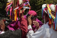 20250425. Tuxtla. José Francisco González, Nuevo Arzobispo de Tuxtla Gutiérrez durante su llegada a la capital del estado de Chiapas.
