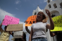 20250224. Tuxtla. Familiares de Karen hablan sobe el millonario caso en una congregación religiosa en Chiapas.