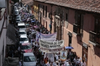 20241103. SCLC. Procesión de la Diócesis de San Cristóbal de las Casas al cumplirse 100 del nacimiento de Monseñor Samuel Ruiz García y para recordar al Padre Marcelo