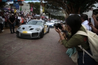 El banderazo de la prueba de salida de la Carrera Panamericana 2026